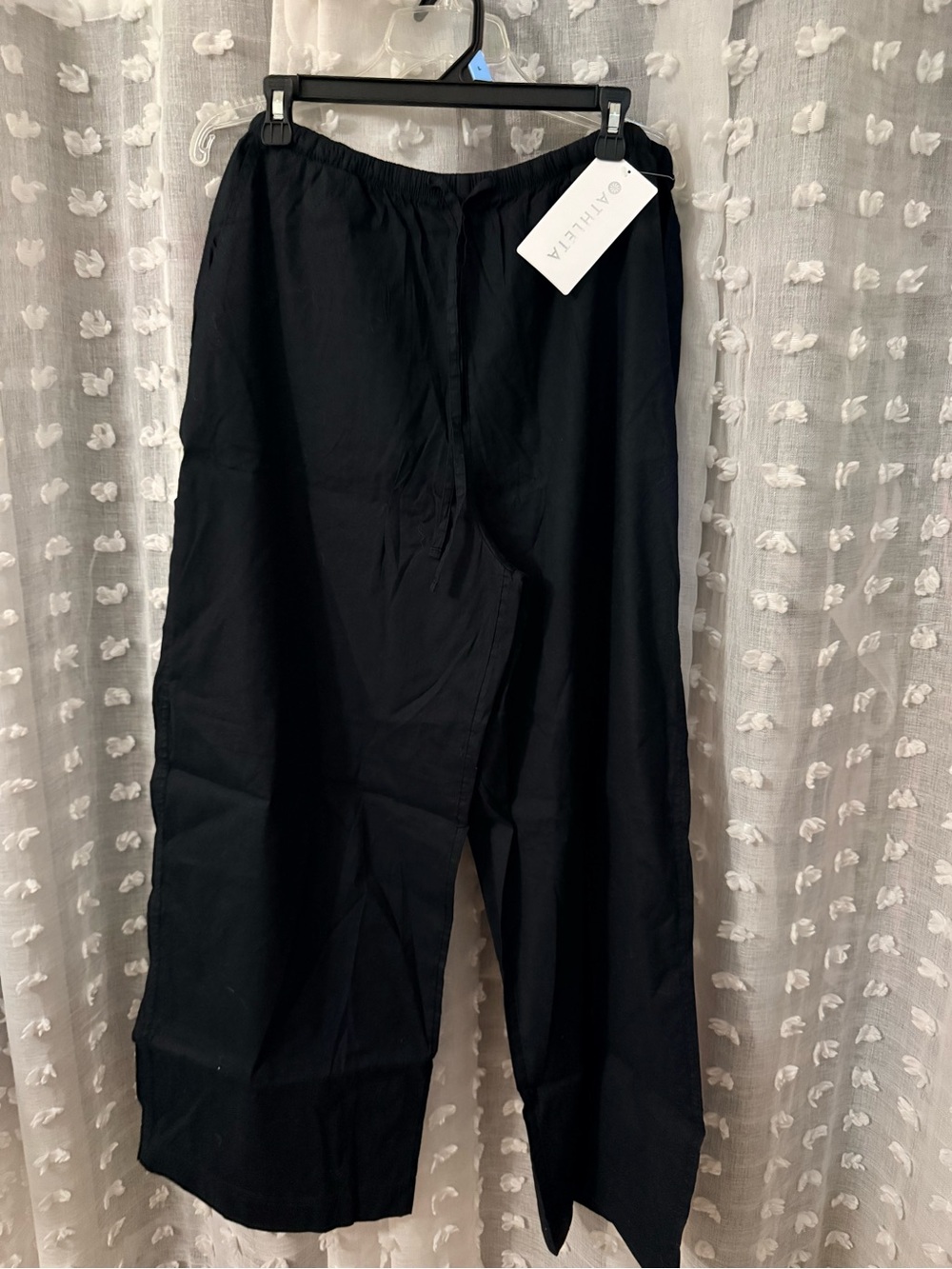 Athleta paradise wide leg pants size large- NWT